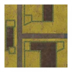 TANKS: VILLERS BOCAGE GAME MAT 36" X 36" - EN