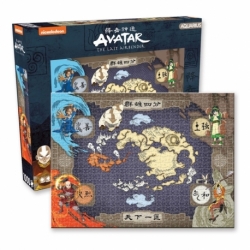 Avatar: la leyenda de Aang Puzzle Map (1000 piezas)