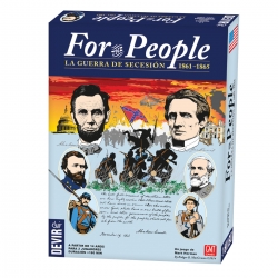 For the People: The Civil War 1861-1865 (Spanish) table game from Devir