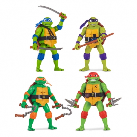 Teenage Mutant Ninja Turtles: Mutant Mayhem Ninja Shouts Action Figures 15 cm Assortment (8) by Playmates