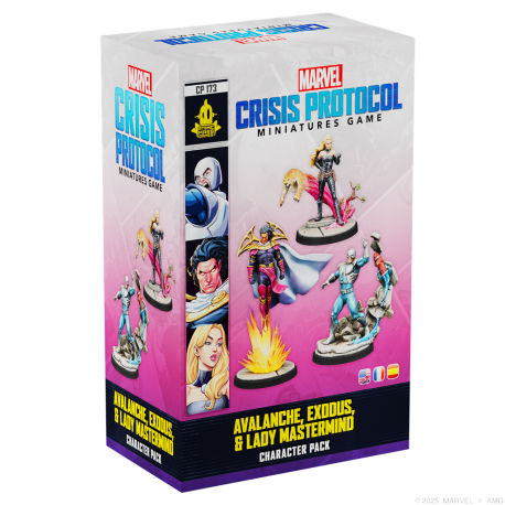Marvel Crisis Protocol: Avalanche, Exodus & Lady Mastermind (Inglés) de Atomic Mass Games