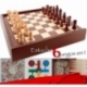 6 Games in 1: Parcheesi, Goose, Chess, Ladder, Checkers and Backgammon