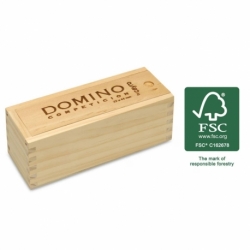 Domino Competition with 100% FSC Wooden Box