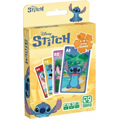 Stitch Shuffle 4-in-1 Card Game