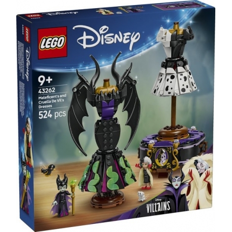 Lego Disney Maleficent and Cruella De Vil Costumes