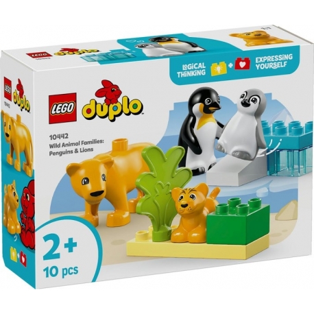 Lego Duplo - Wildlife Families: Penguins and Lions