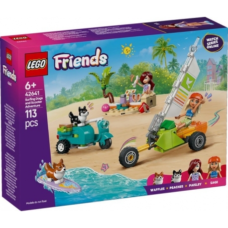 Lego Friends - Surfing Pets and Adventure on Wheels