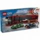 Lego City F1 Truck with F1 Cars - RB20 and AMR24