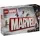Lego Marvel Logo and Minifigures
