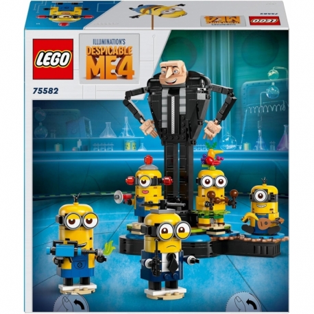 Lego Despicable Me Model of Gru and the Minions