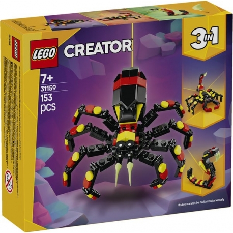 Lego 3 in 1 Creator - Wildlife: Mysterious Spider