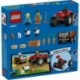 Lego City - Red Tractor with Trailer and Sheep