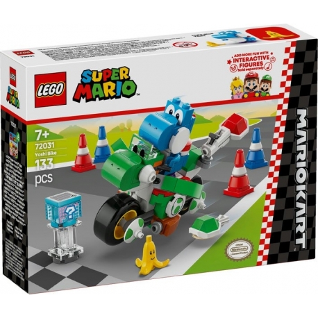 Lego Mario Kart - Yoshi Motorcycle