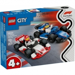 Lego City - Williams Racing and Hass F1 Cars