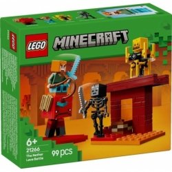 Lego Minecraft - The Underworld Lava Battle