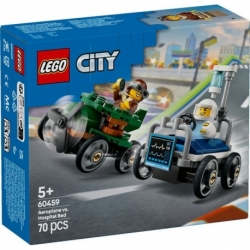 Lego City - Racing Car Pack: Plane vs. Hospital Bed