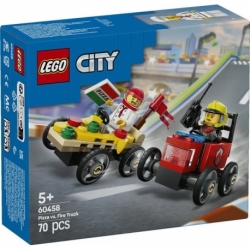 Lego City - Racing Car Pack: Pizza vs. Fire Truck