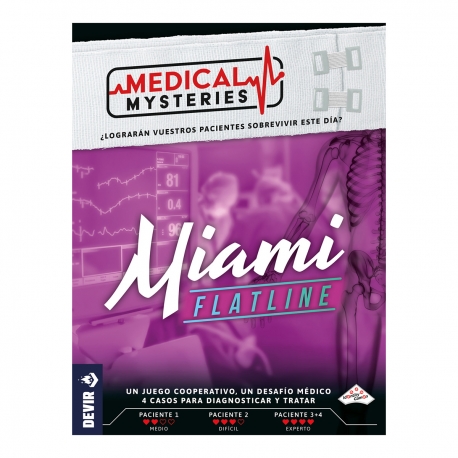 juego de mesa Medical Mysteries: Miami Flatline de Devir