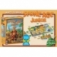 In My First Stone Age, a children's version of the Stone Age family game, the players collect goods and build their own settleme