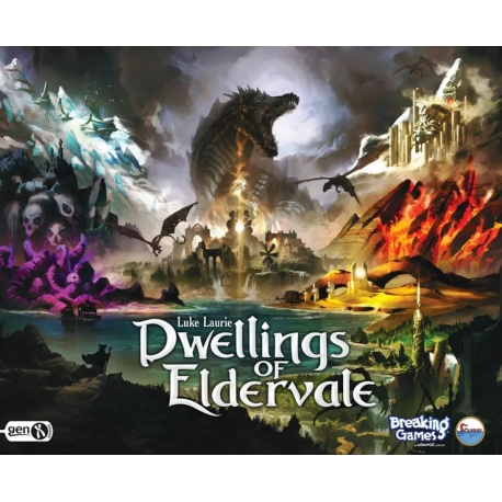 Juego de mesa Dwellings of Eldervale de Gen X Games