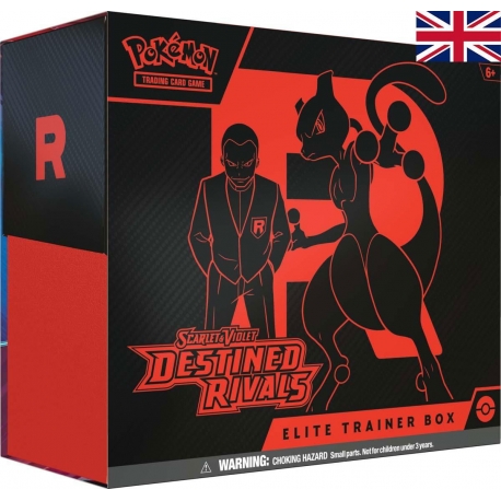 Pokémon TCG Scarlet & Violet 10 Destined Rivals Elite Trainer Box (Inglés) de Pokémon Company International