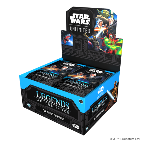 TCG Star Wars: Unlimited - Legends of the Force Booster Display (24 Booster) (English) from Fantasy Flight Games