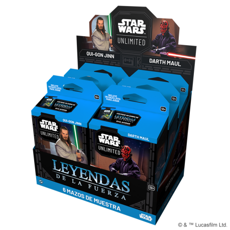TCG Star Wars: Unlimited - Legends of the Force Spotlight Deck (Spanish) from Fantasy Flight Games
