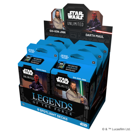 TCG Star Wars: Unlimited - Legends of the Force Spotlight Deck (English) from Fantasy Flight Games