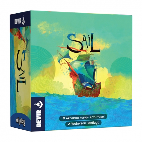 Sail board game (Spanish) by Devir