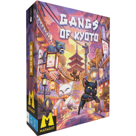 Juego de mesa Gangs of Kyoto de 2tomatoes Games
