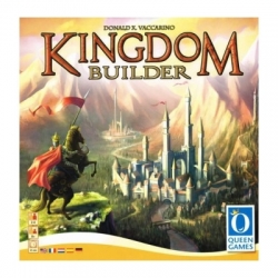 BOARD GAME KINGDOM BUILDER IS WITH THE OBJECTIVE TO WIN GOLD A LOT OF