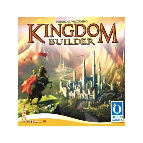 BOARD GAME KINGDOM BUILDER IS WITH THE OBJECTIVE TO WIN GOLD A LOT OF