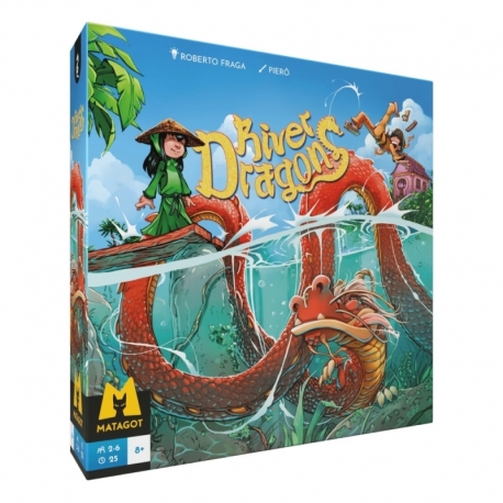 River Dragons Board Game - New Edition 2025 (French/English) by Matagot