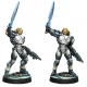 ACHILLES V2 , A superb combat machine in human form. The same special character and a new troop profile for the ALEPH army.