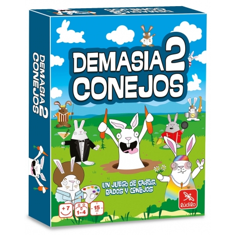 One Two Many Rabbits card game from Ludilo