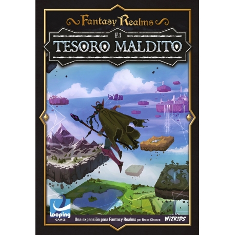 The Cursed Treasure expansion for the Fantasy Realms board game by Looping Games