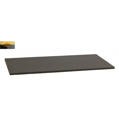 1000 mm x 500 mm x 10 mm foam cutting - self-adhesive