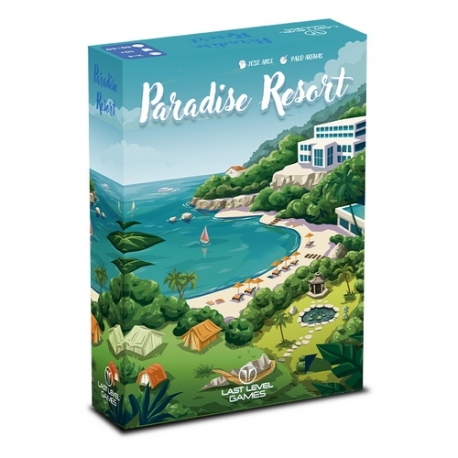 Paradise Resort board game from Last Level Games (Spanish)