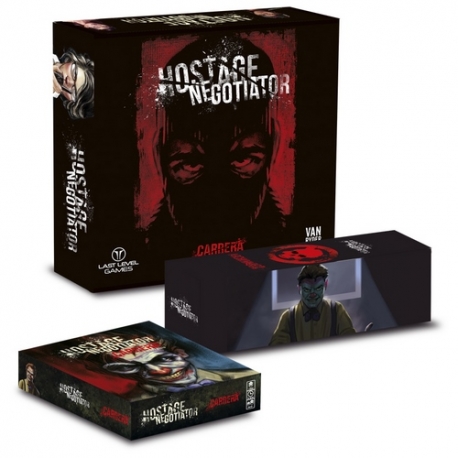 Hostage Negotiator: Career board game from LastLevel Games (Spanish)
