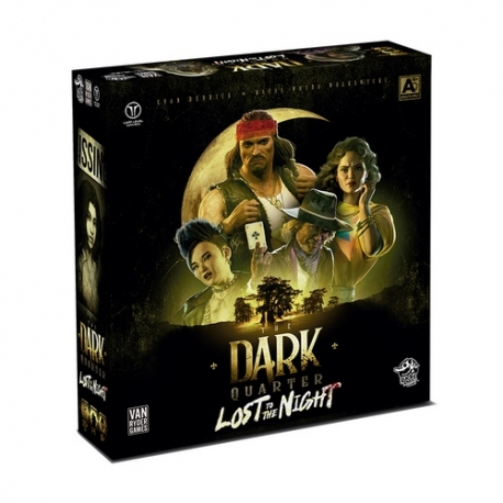 The Dark Quarter: Lost to the Night board game from LastLevel Games (Spanish)