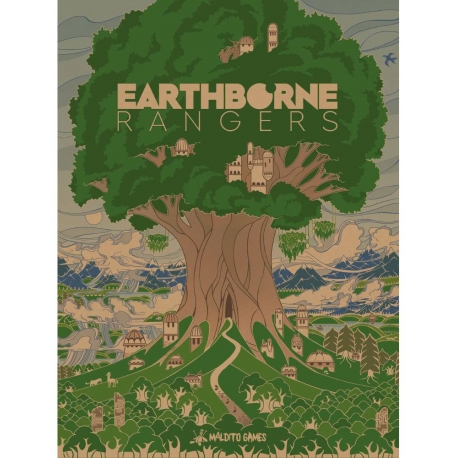 Juego de mesa Earthborne Rangers de Maldito Games