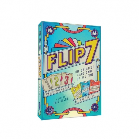 Flip 7 board game from Mercurio (Spanish)