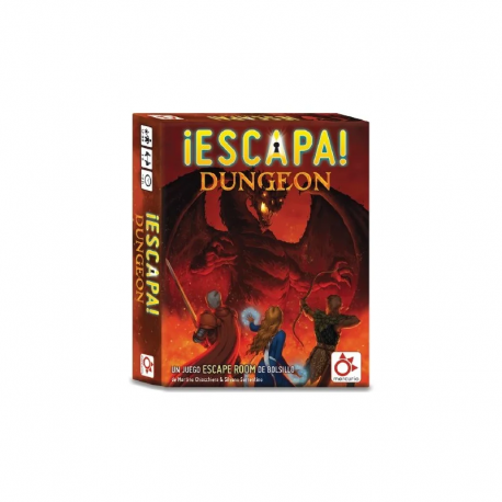 Escape! Mercury Dungeon board game (Spanis)