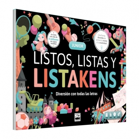 Ready, Set, and Listakens - Junior board game from SD Games