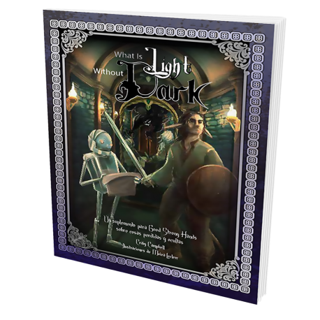 Role-playing book What's light without dark? (Spanish) by Cursed Ink