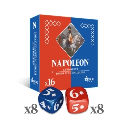 Napoleonic Battles in the Peninsula: Napoleon Custom Dice (16)