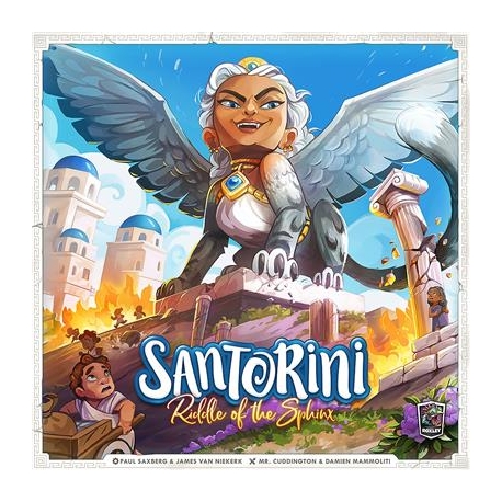 Santorini 2nd. Edition Riddle of the Sphinx (English) from Roxley Games