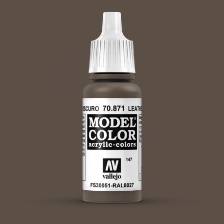 147:Modelcolor 871-17Ml. Marron Cuero Oscuro