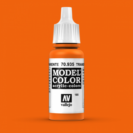 185:Modelcolor 935-17Ml. Naranja Transparente