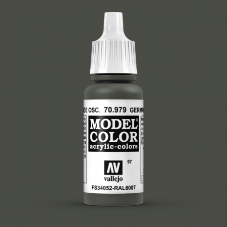 097:Modelcolor 979-17Ml. Camuflage Verde Oscuro N